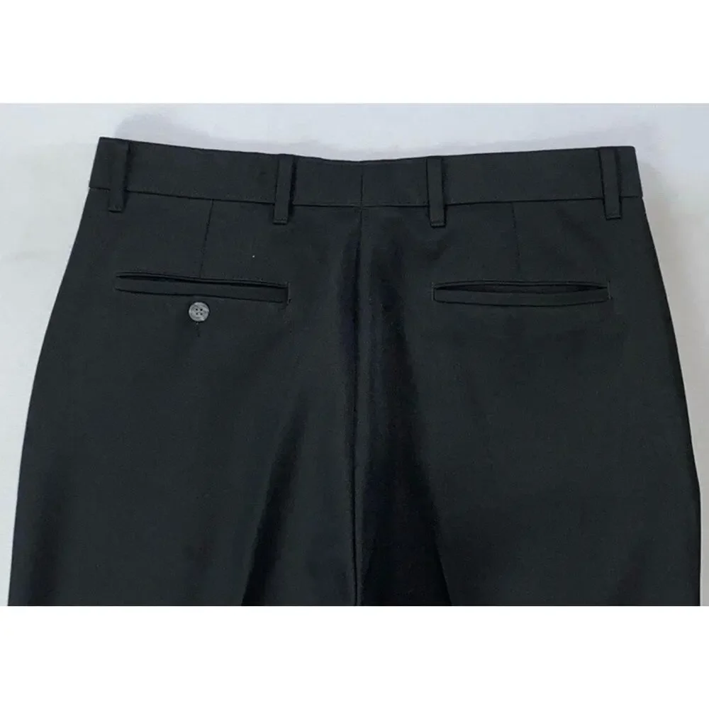 Levi's Vintage Flat Front Dacron Polyester Easy Care Action Slacks. 33X28.5 MINT